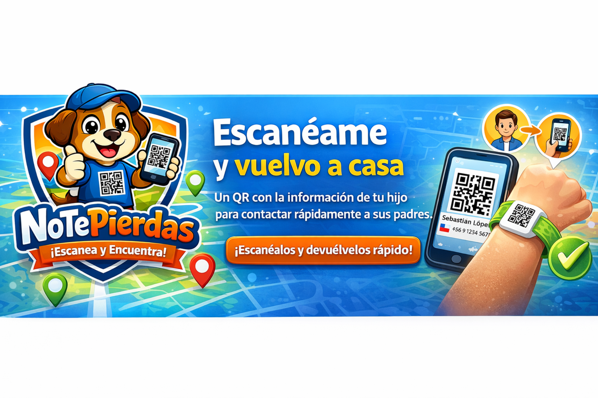 NoTePierdas - Banner